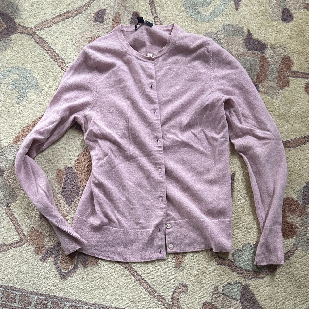 Brooks Brothers Light Pink Cashmere Sweater